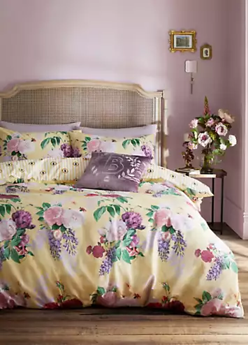 Bridgerton By Catherine Lansfield Wisteria Bouquet Duvet Cover Set | Kaleidoscope