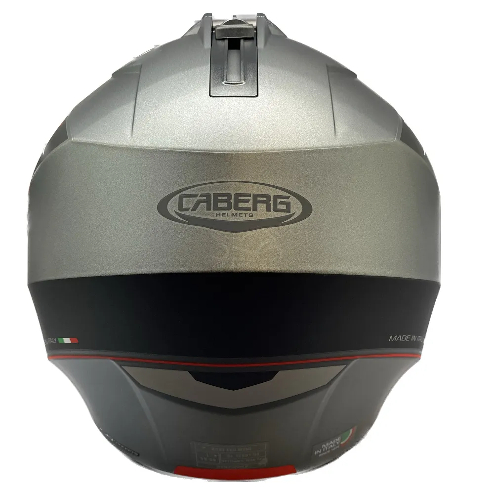 Caberg Duke Evo Move Helmet - Gun/Black/Red