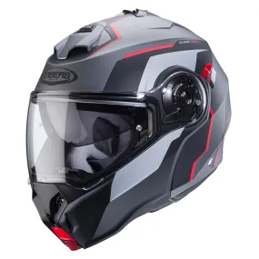 Caberg Duke Evo Move Helmet - Gun/Black/Red