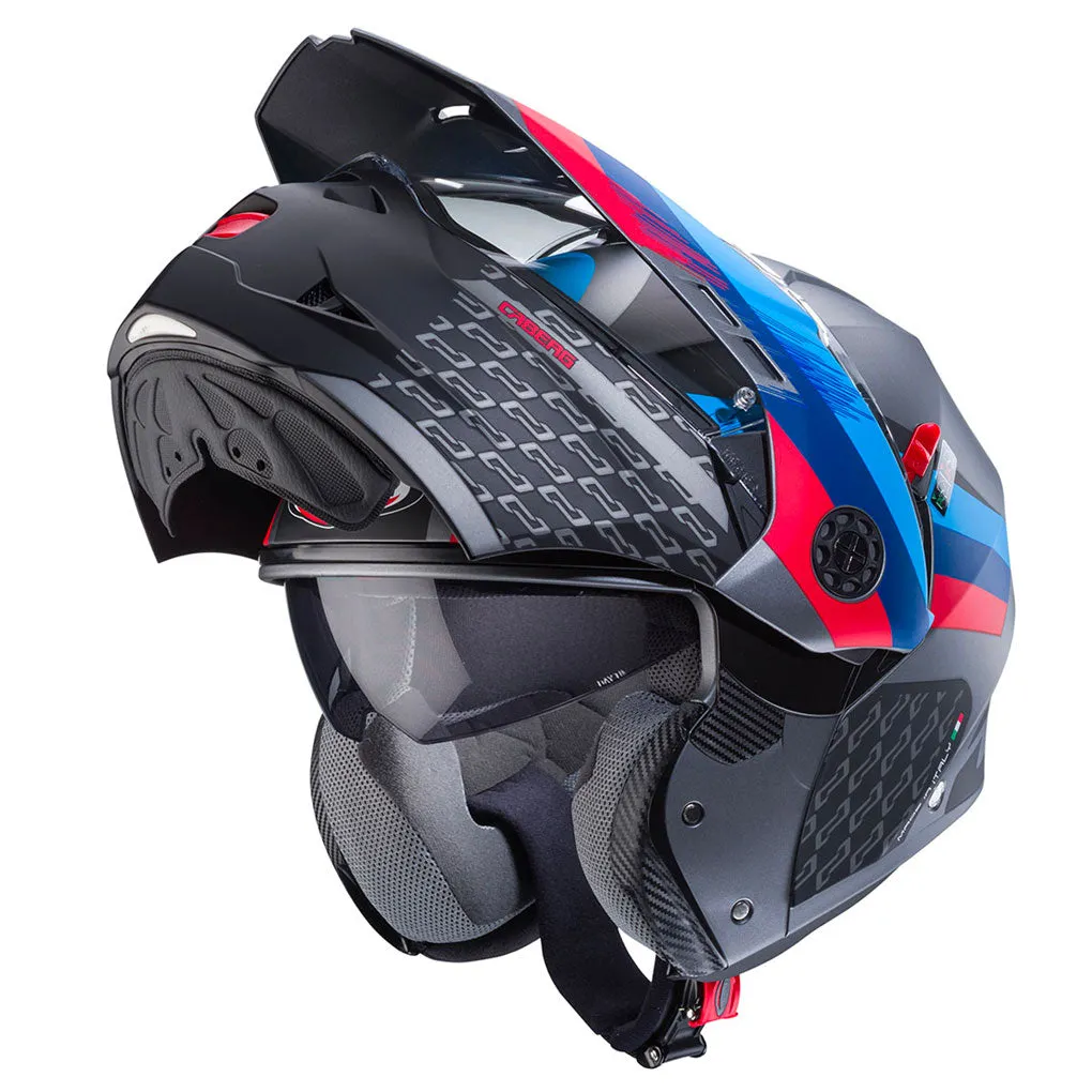 Caberg - Tourmax X Sarabe Matt Grey/Red/White/Blue Helmet