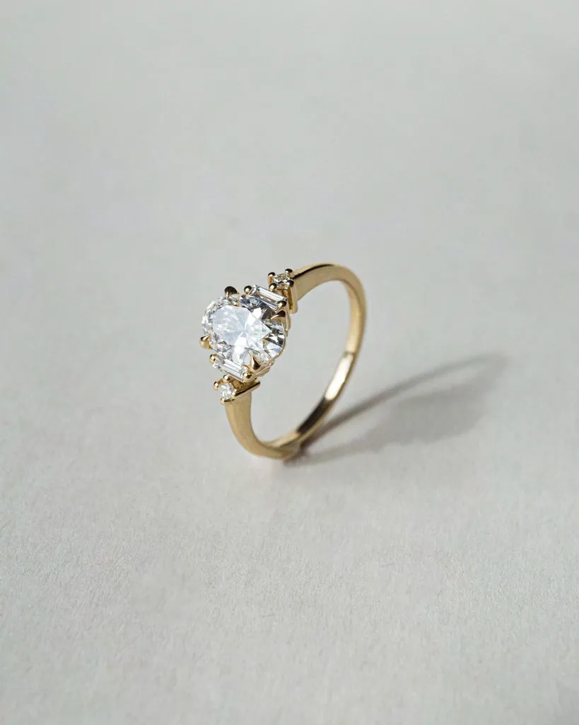 Callisto Ring - White Lab Grown Diamond *made-to-order