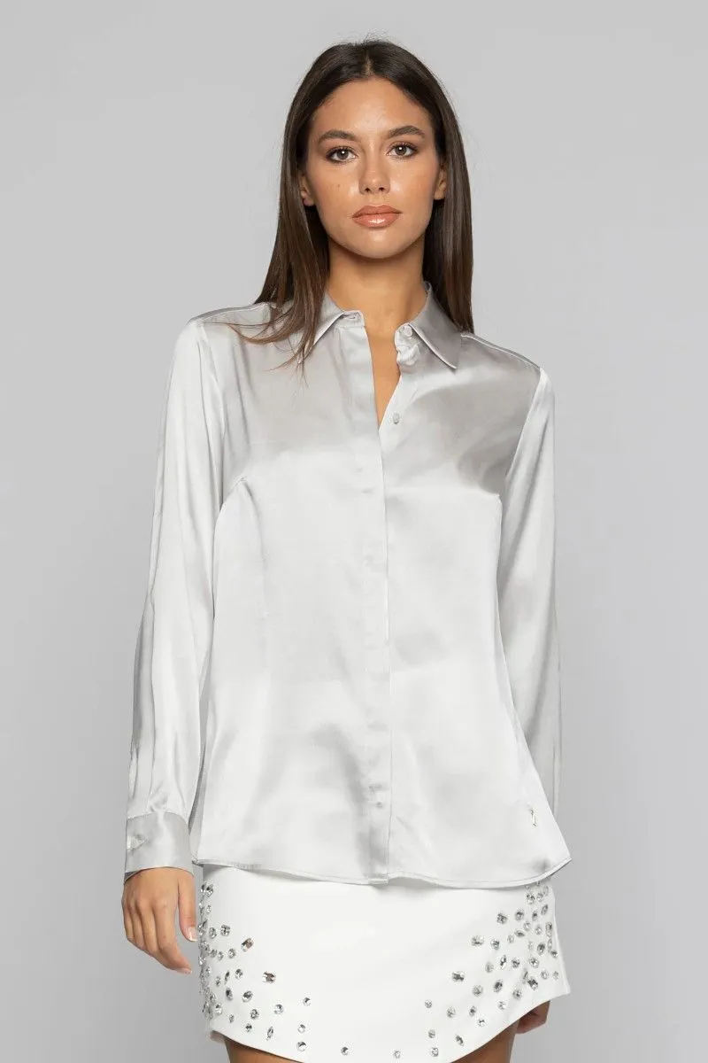 Camicia elegante donna Grigio