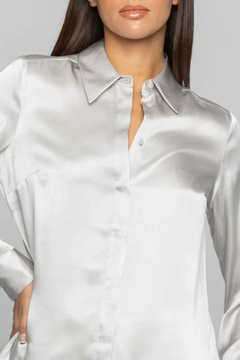 Camicia elegante donna Grigio