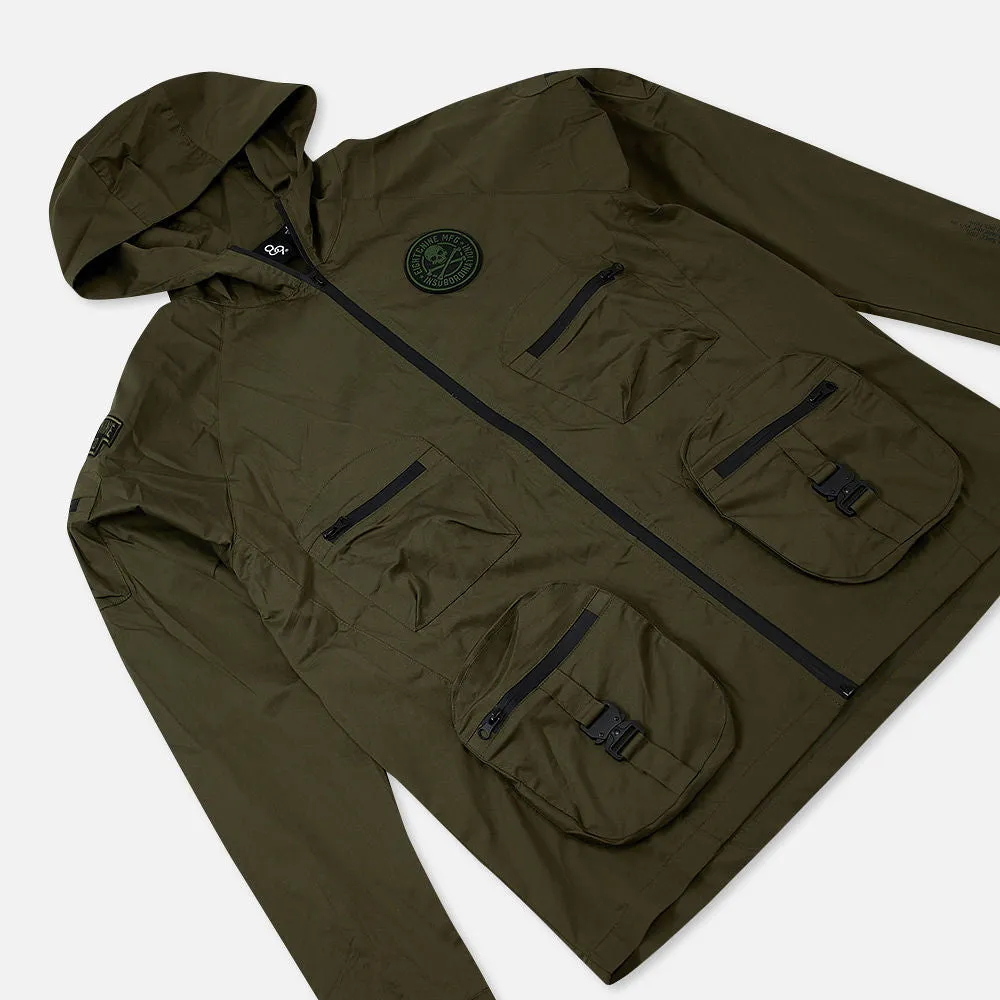 Combat Nylon Jacket Olive