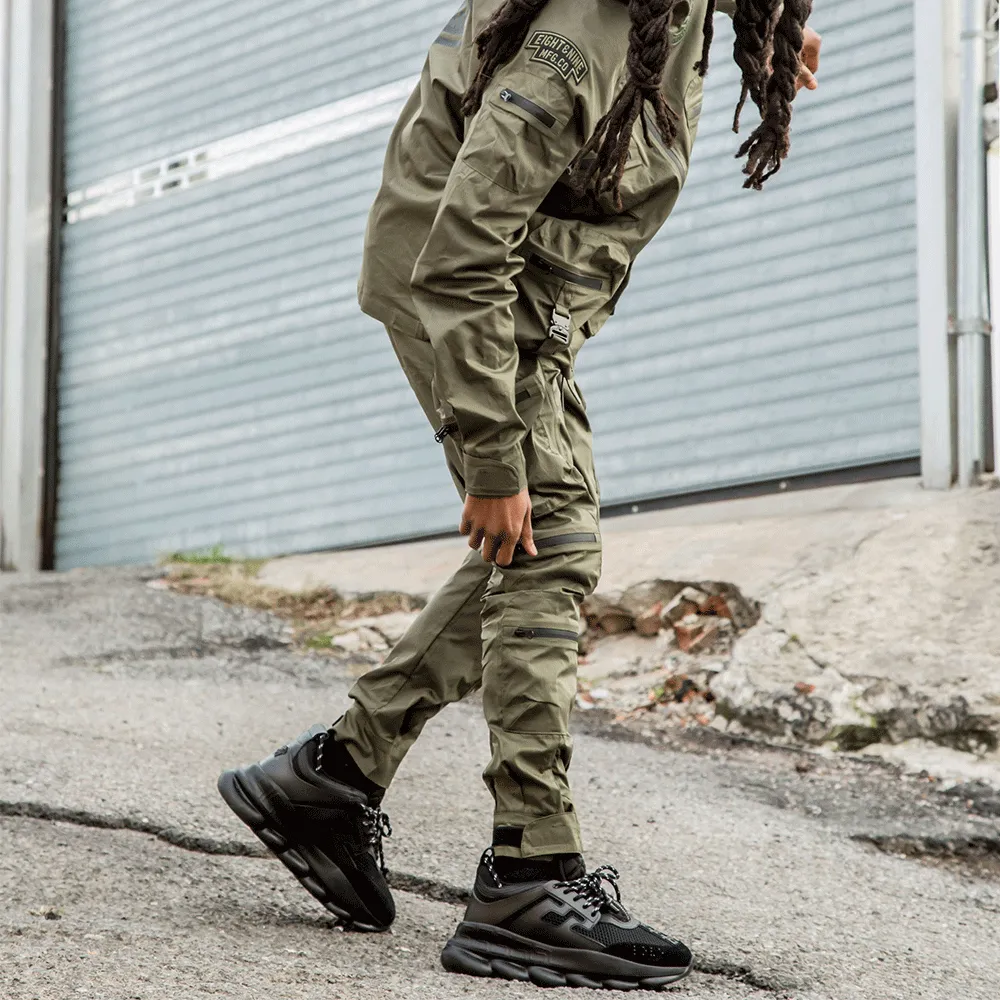 Combat Nylon Jacket Olive