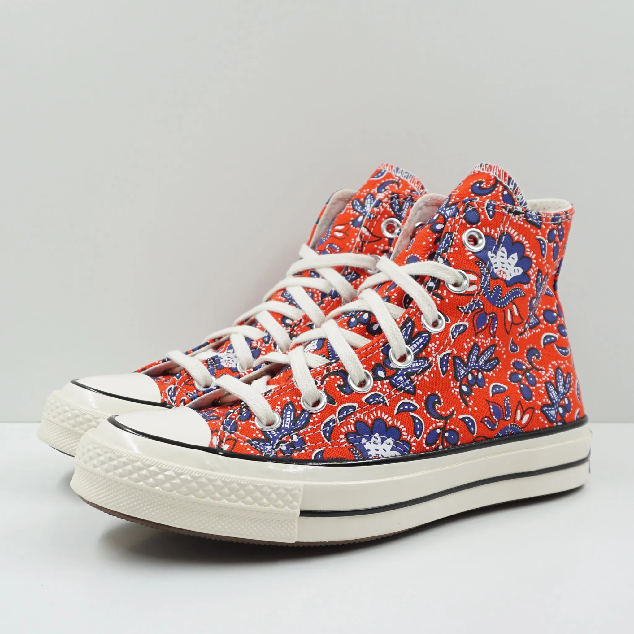 Converse Chuck Taylor All Star 70 Hi Paisley Habanero Red