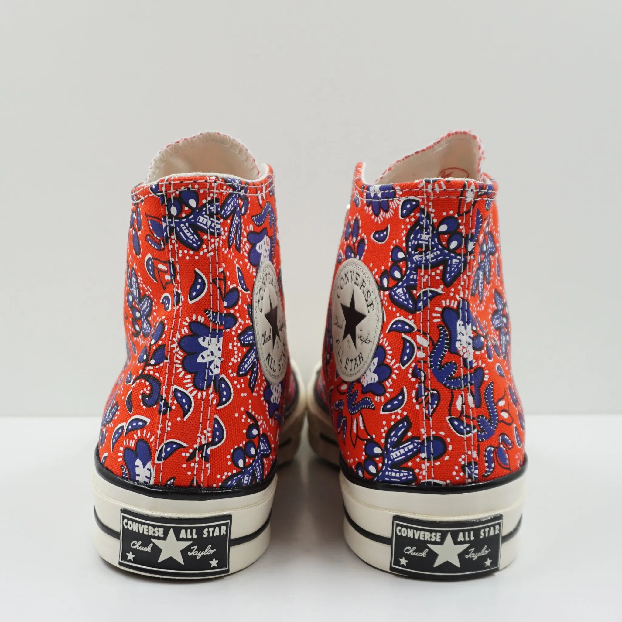 Converse Chuck Taylor All Star 70 Hi Paisley Habanero Red