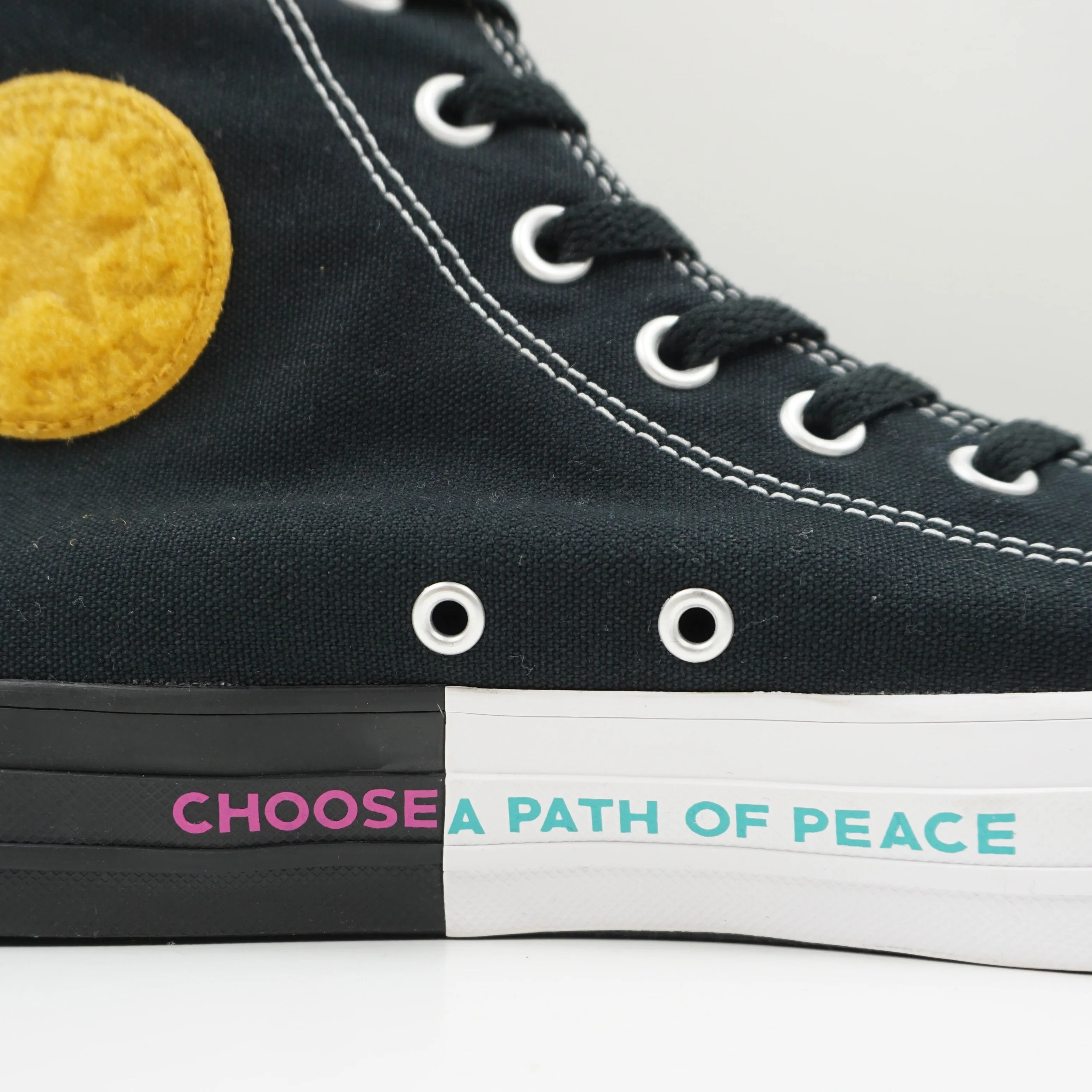 Converse Chuck Taylor All Star Hi Seek Peace Black Magenta