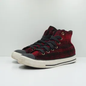 Converse Chuck Taylor All Star Hi x Woolrich Black Red