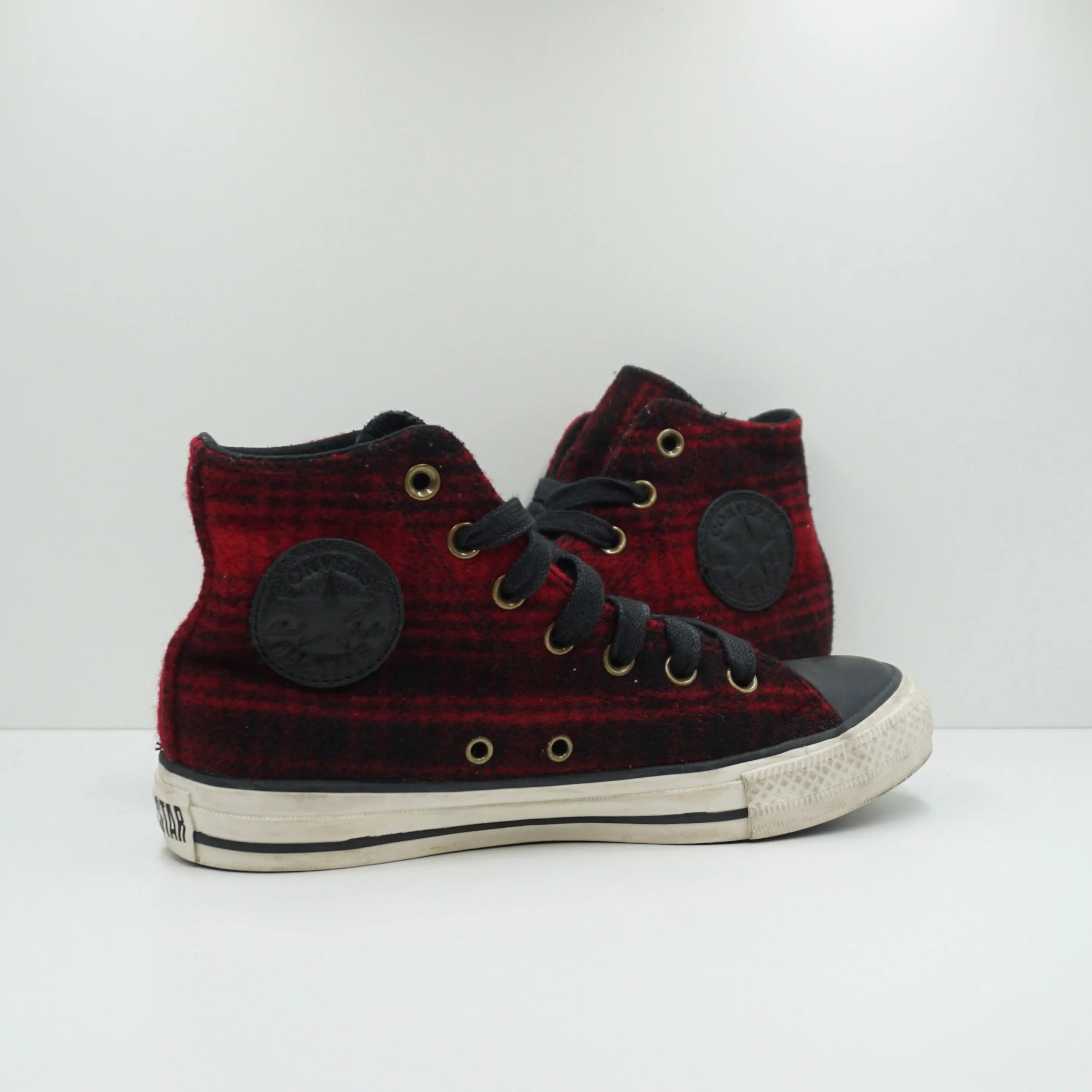 Converse Chuck Taylor All Star Hi x Woolrich Black Red