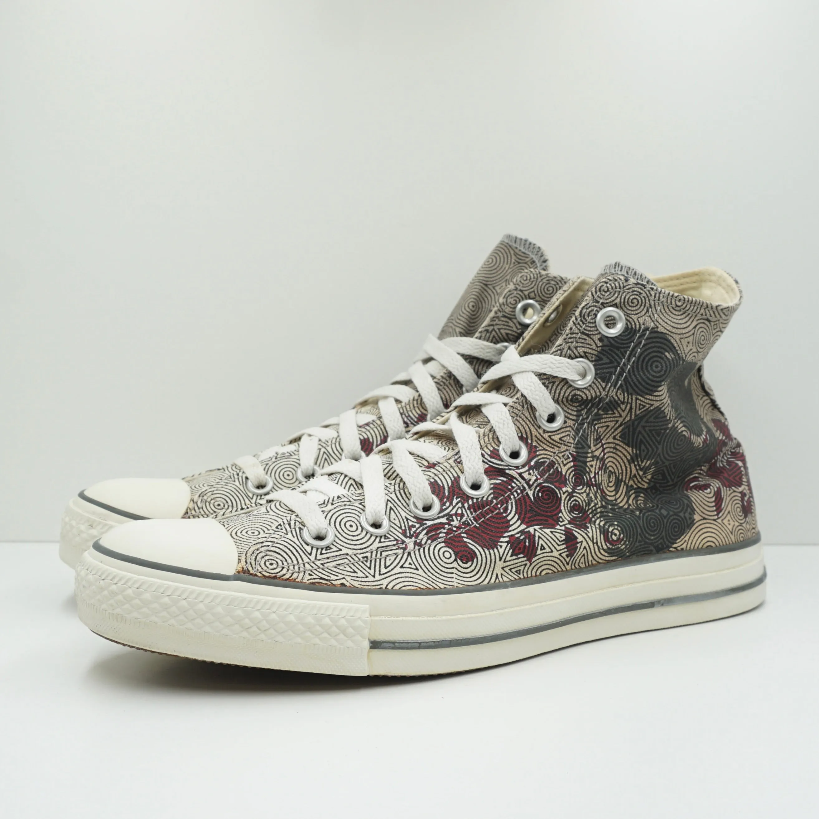 Converse Chuck Taylor All Star High Grey Skull