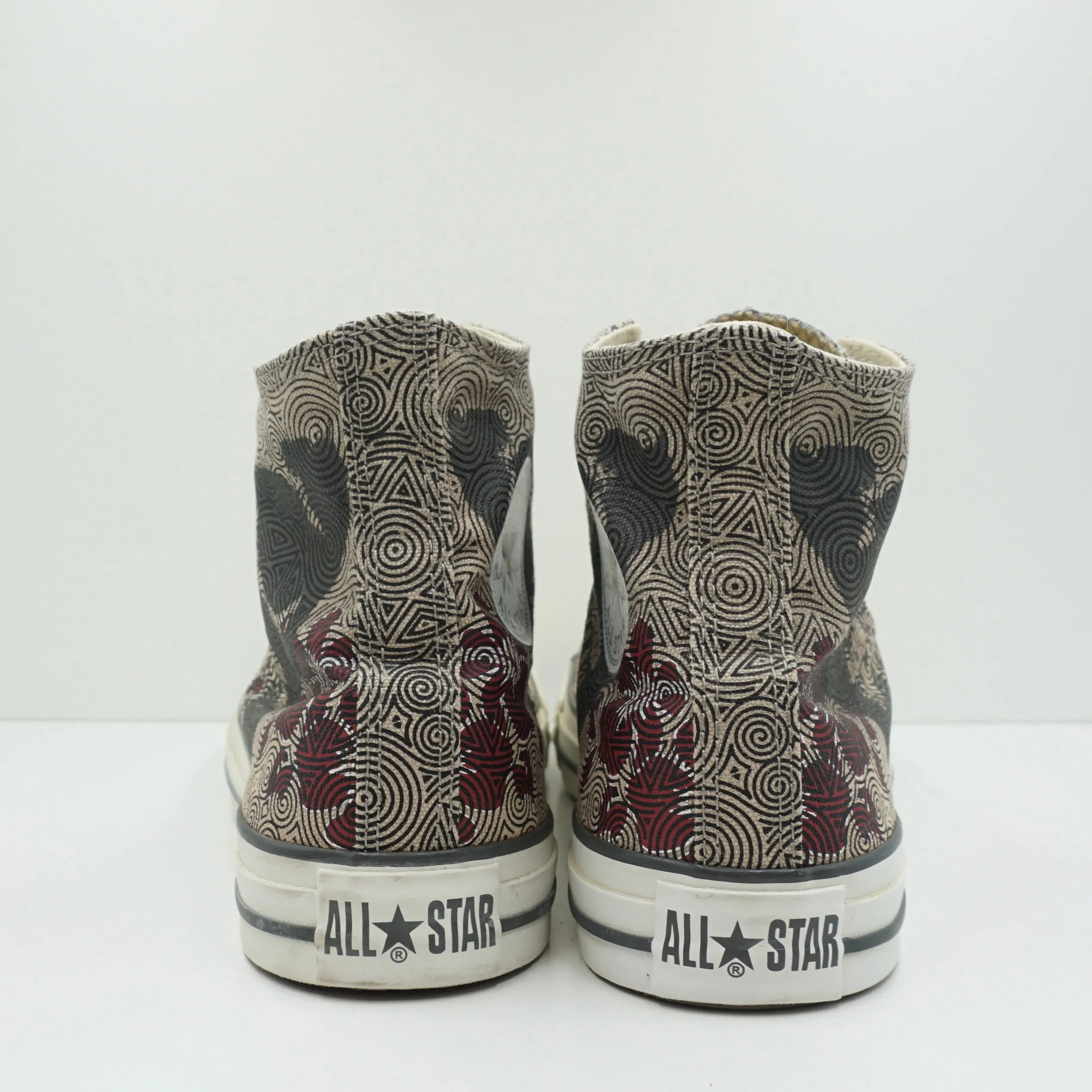 Converse Chuck Taylor All Star High Grey Skull