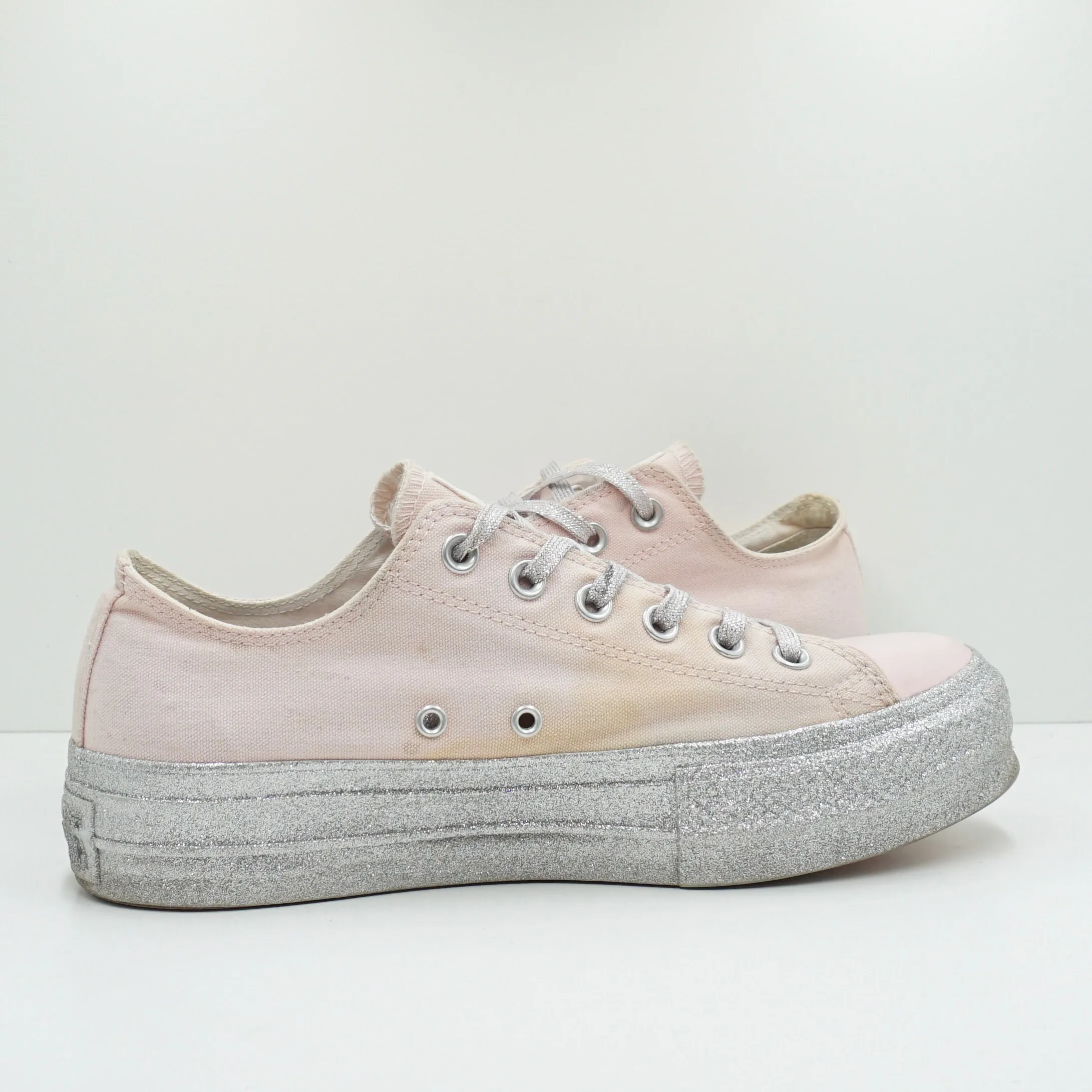 Converse Chuck Taylor All Star Lift Low Miley Cyrus Pink (W)