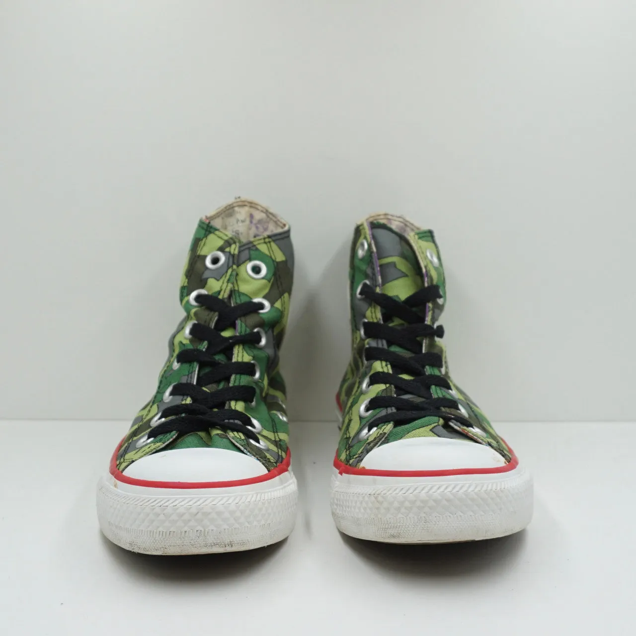 Converse x GORILLAZ Camo Green Chuck Taylor All Star Hi