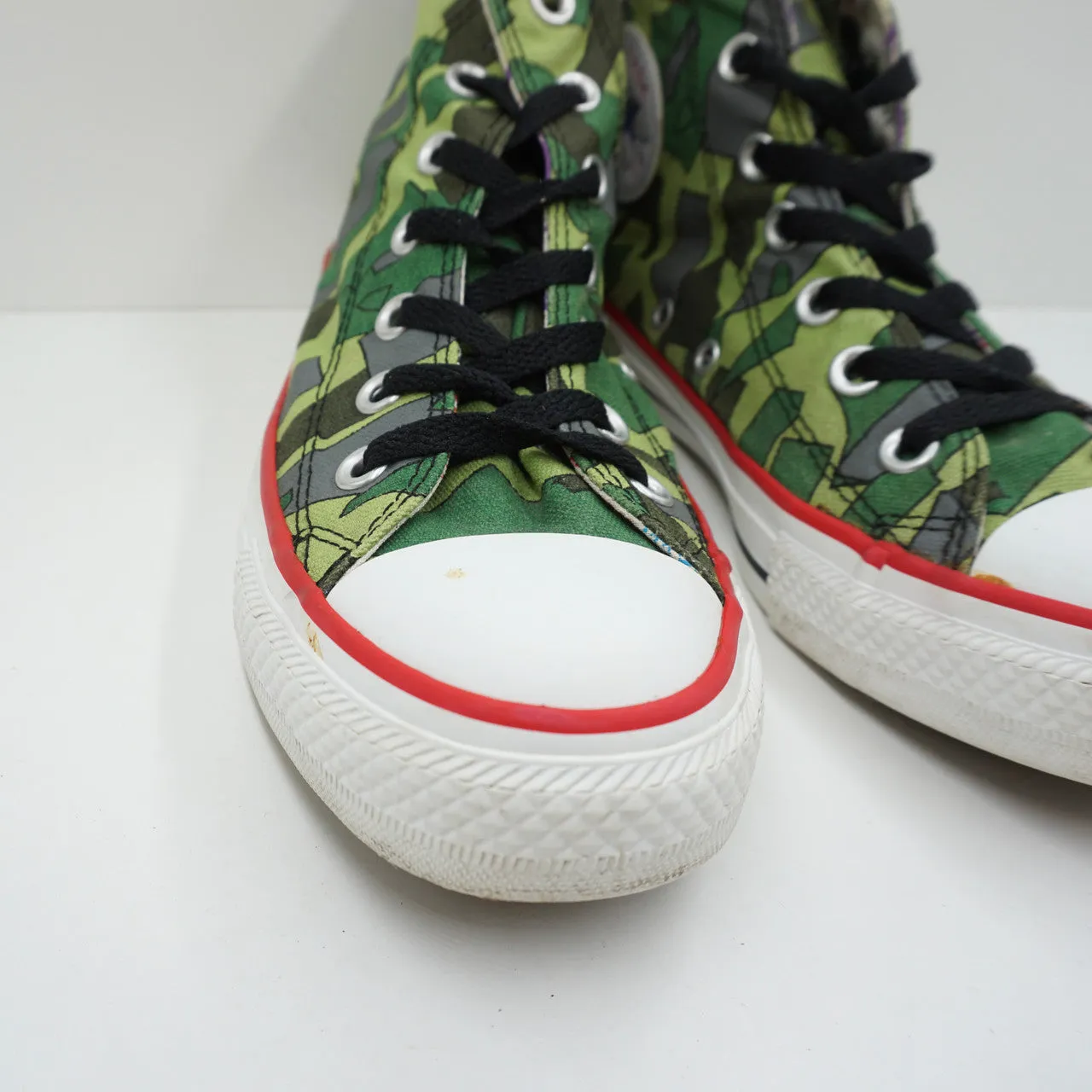 Converse x GORILLAZ Camo Green Chuck Taylor All Star Hi