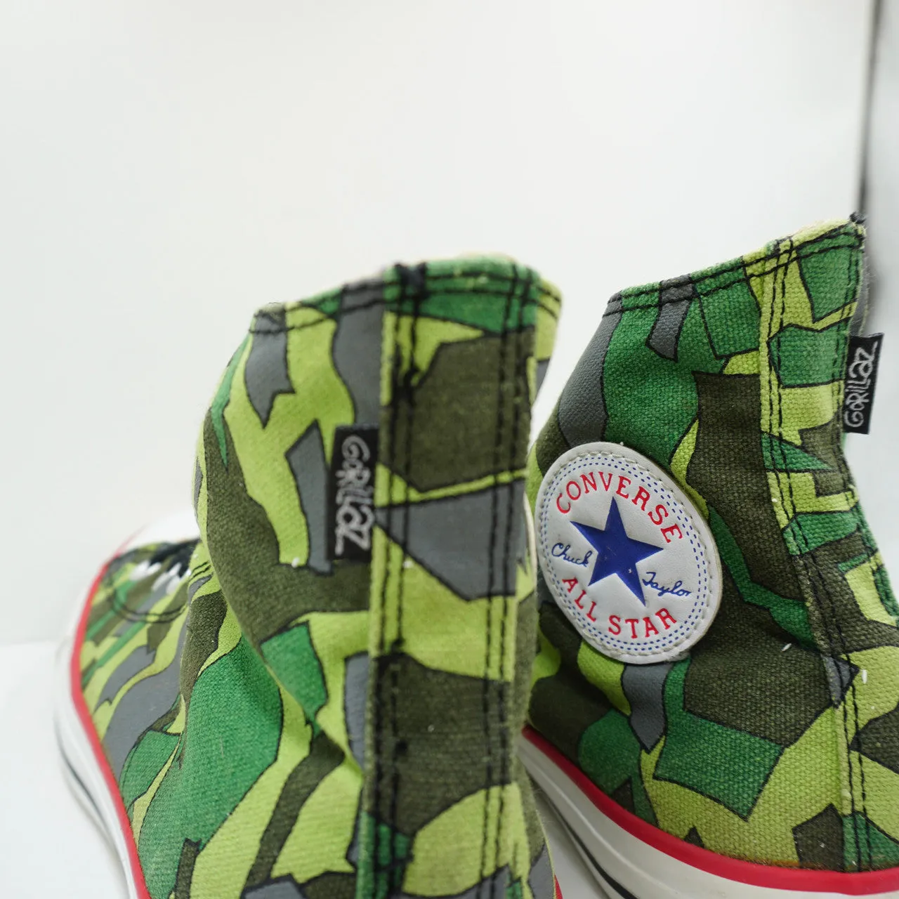 Converse x GORILLAZ Camo Green Chuck Taylor All Star Hi