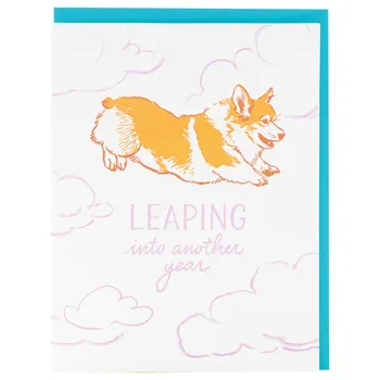 Corgi Birthday Card