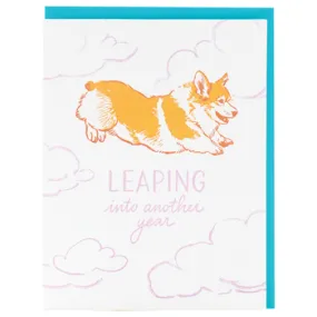 Corgi Birthday Card