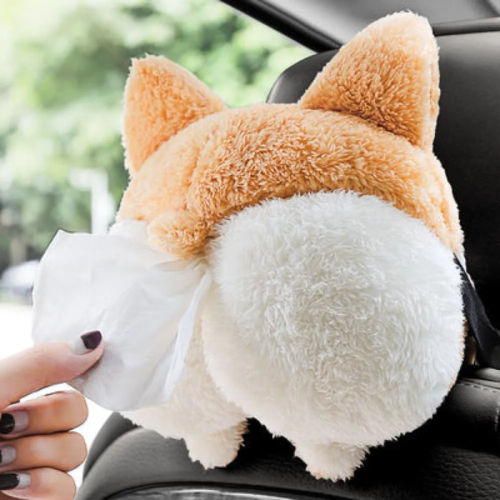 Corgi Butt Tissue Dispenser