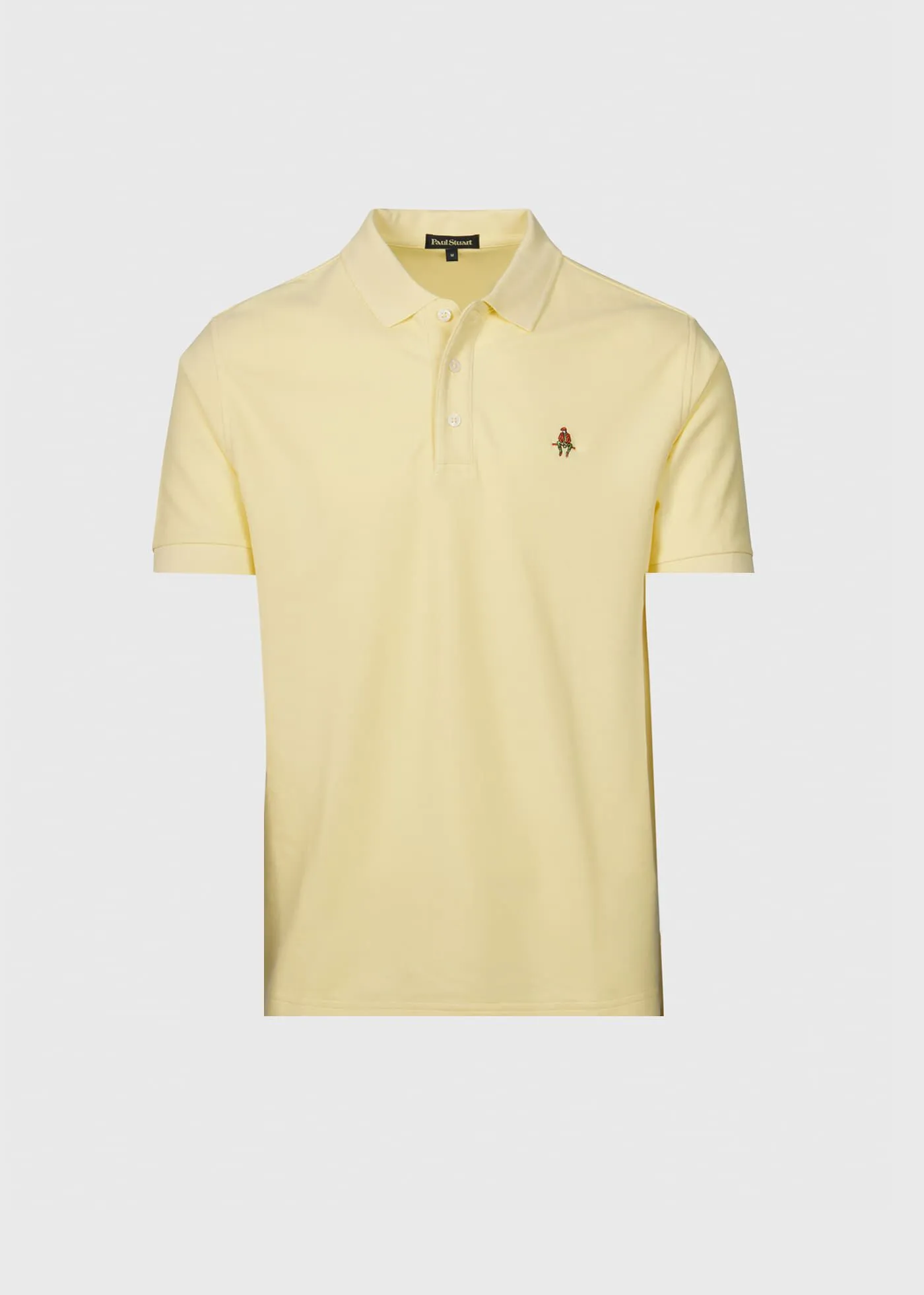 Cotton Piqué Logo Polo