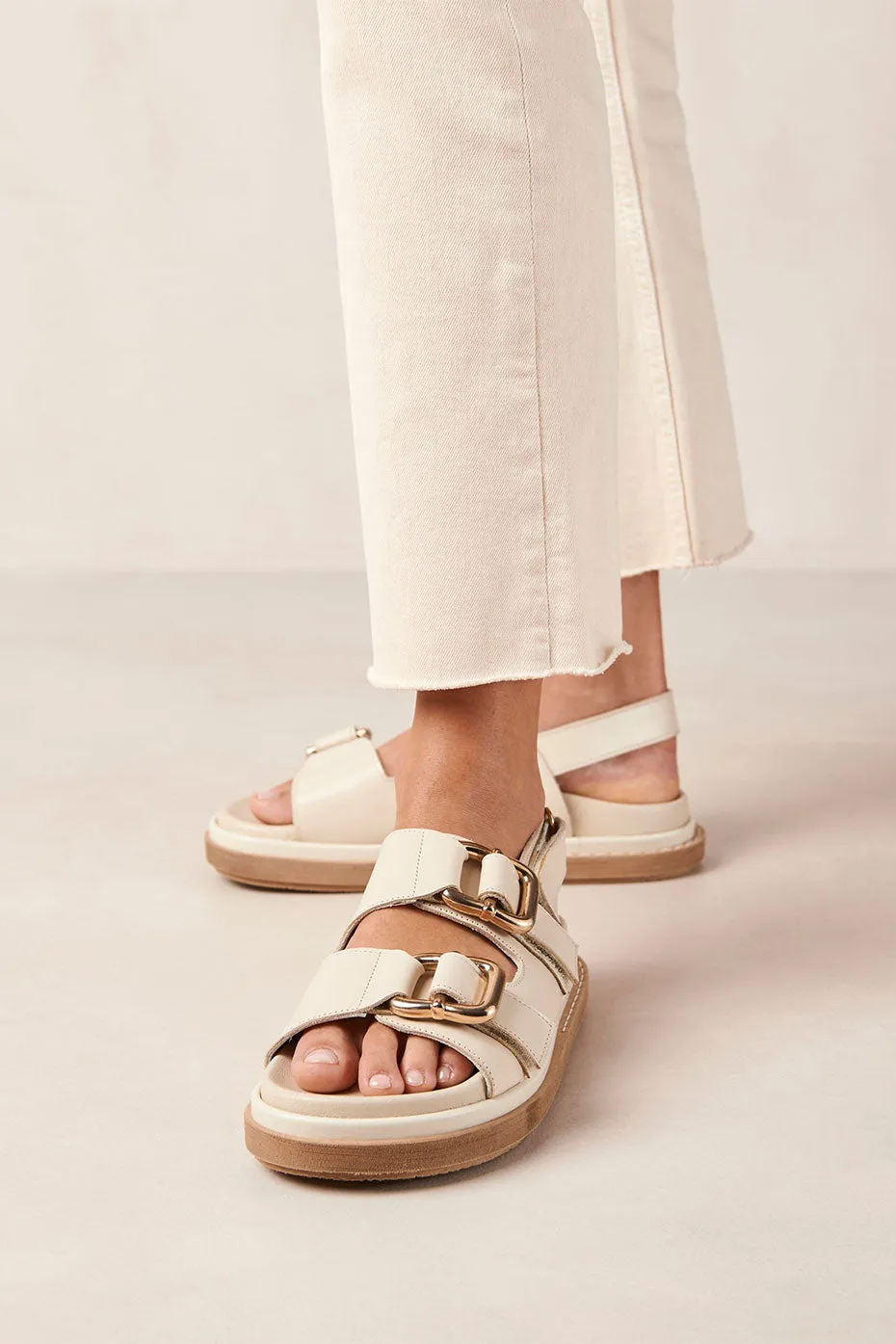 Cream Harper Sandals