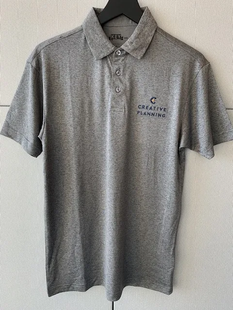Creative Planning Polo, Gray - Men's