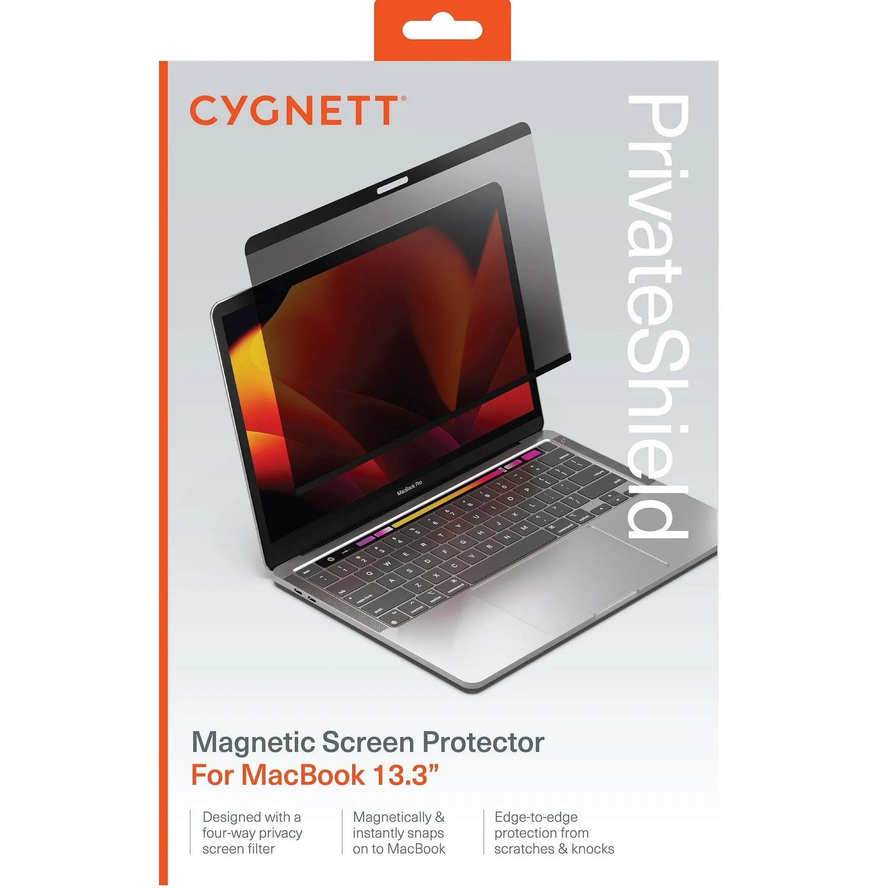 Cygnett PrivateShield Magnetic Privacy Screen Protector for MacBook 13.3 M1/M2