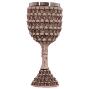 Decorative Gothic Multi Skulls Goblet SK126