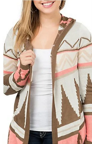 Derek Pueblo Hooded Cardigan