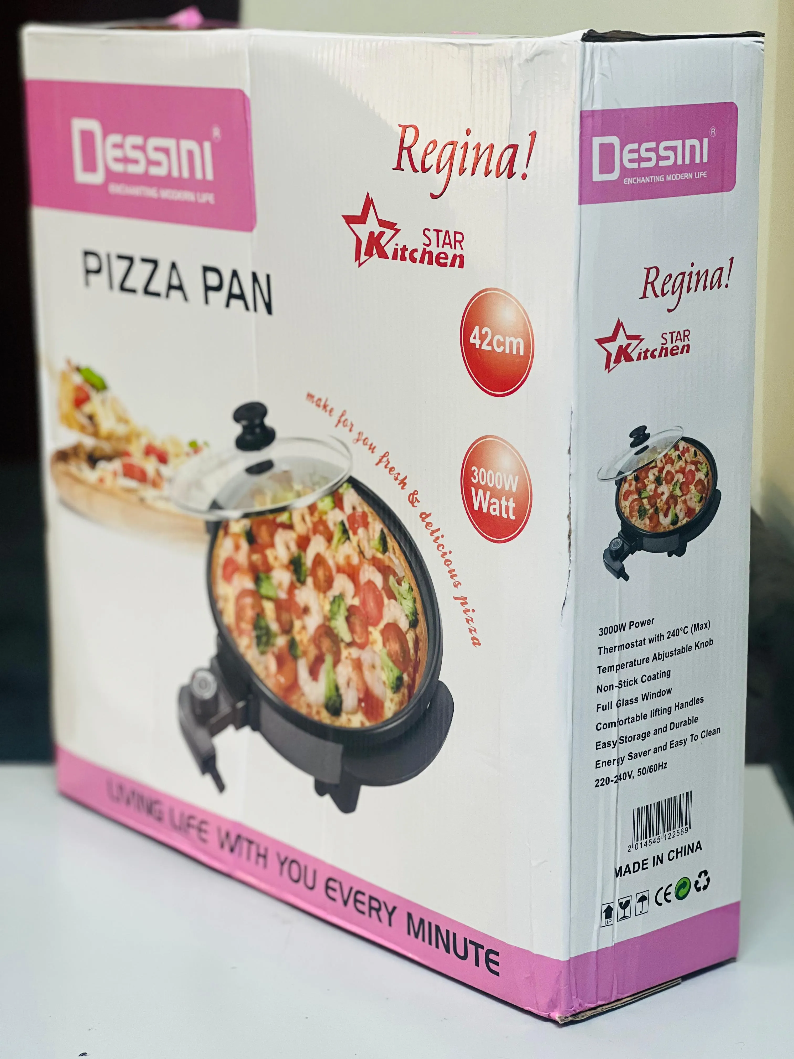 Dessini Regina Pizaa Pan 42cm 3000W