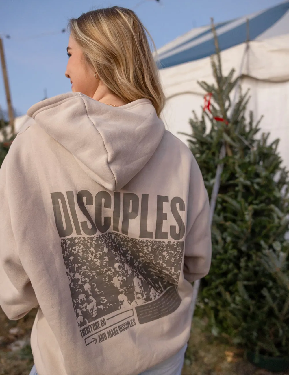 Disciples Tan Unisex Hoodie