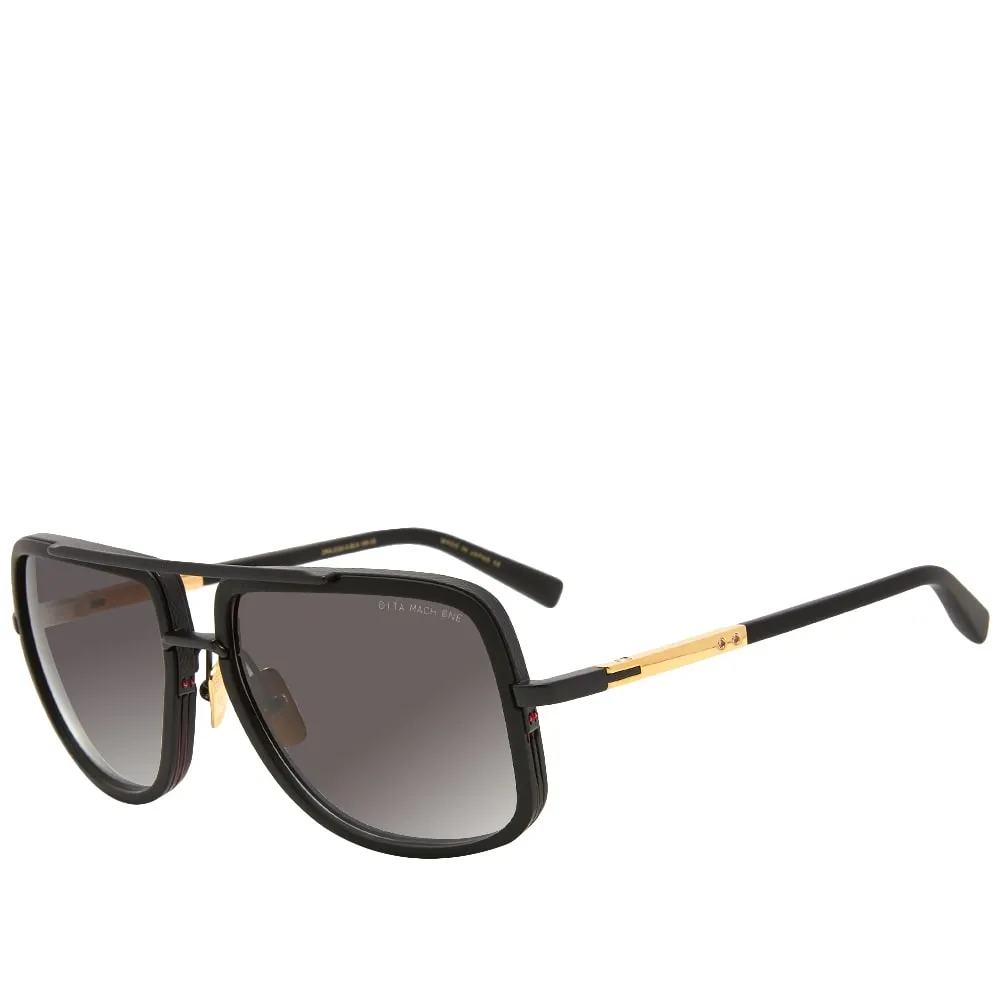 Dita Mach-One SunglassesMatte Black & G-15