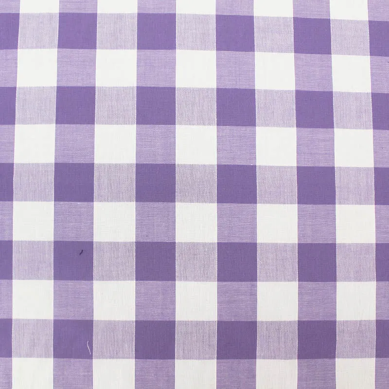 Dressmaking Bold Gingham - Lilac