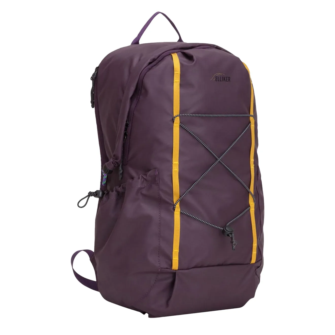 Elliker Kiln Hooded Zip Top Backpack 22L Purple