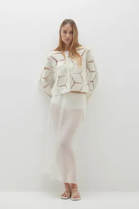 ESTELLE CROCHET CARDIGAN