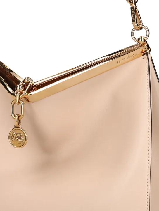 Etro   Large Vela leather shoulder bag 