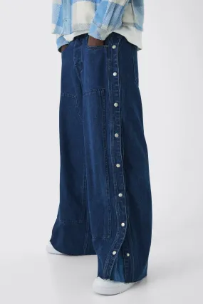 Extreme Baggy Rigid Double Layered Jeans