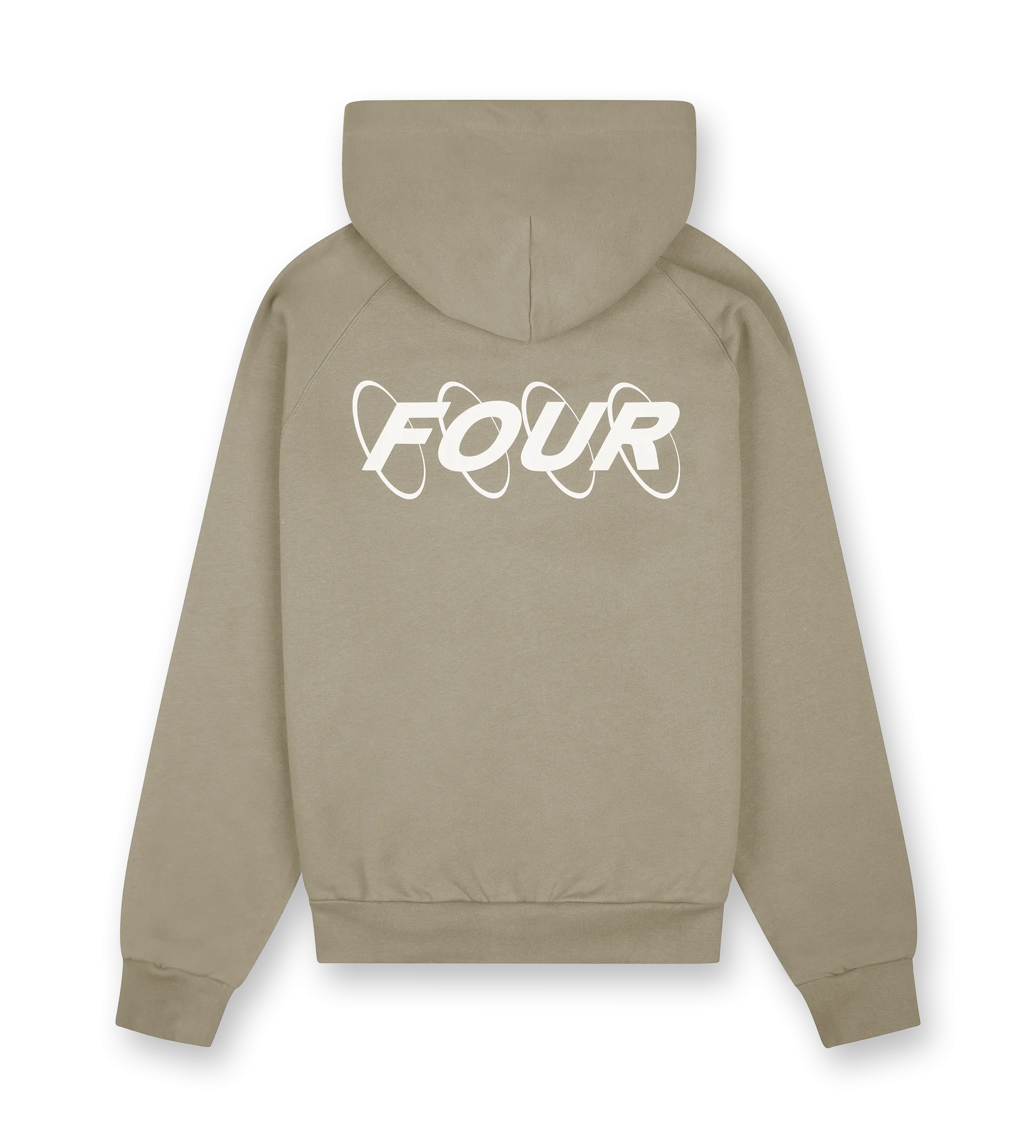 FOUR    Circles Logo Zip Up Vest Bungee Cord