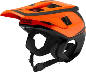 Fox Racing Dropframe Pro Divide MTB Helmet - Flo Orange - 2022