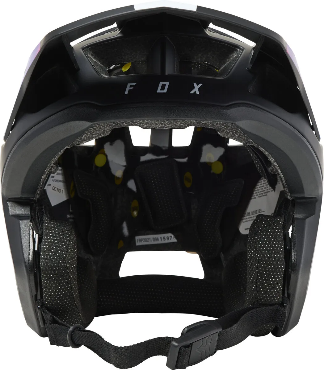 Fox Racing Dropframe Pro MTB Helmet - Lunar Capsule - Rtrn - Black - 2022