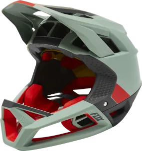 Fox Racing ProFrame Full Face Helmet - Blocked - Eucalyptus