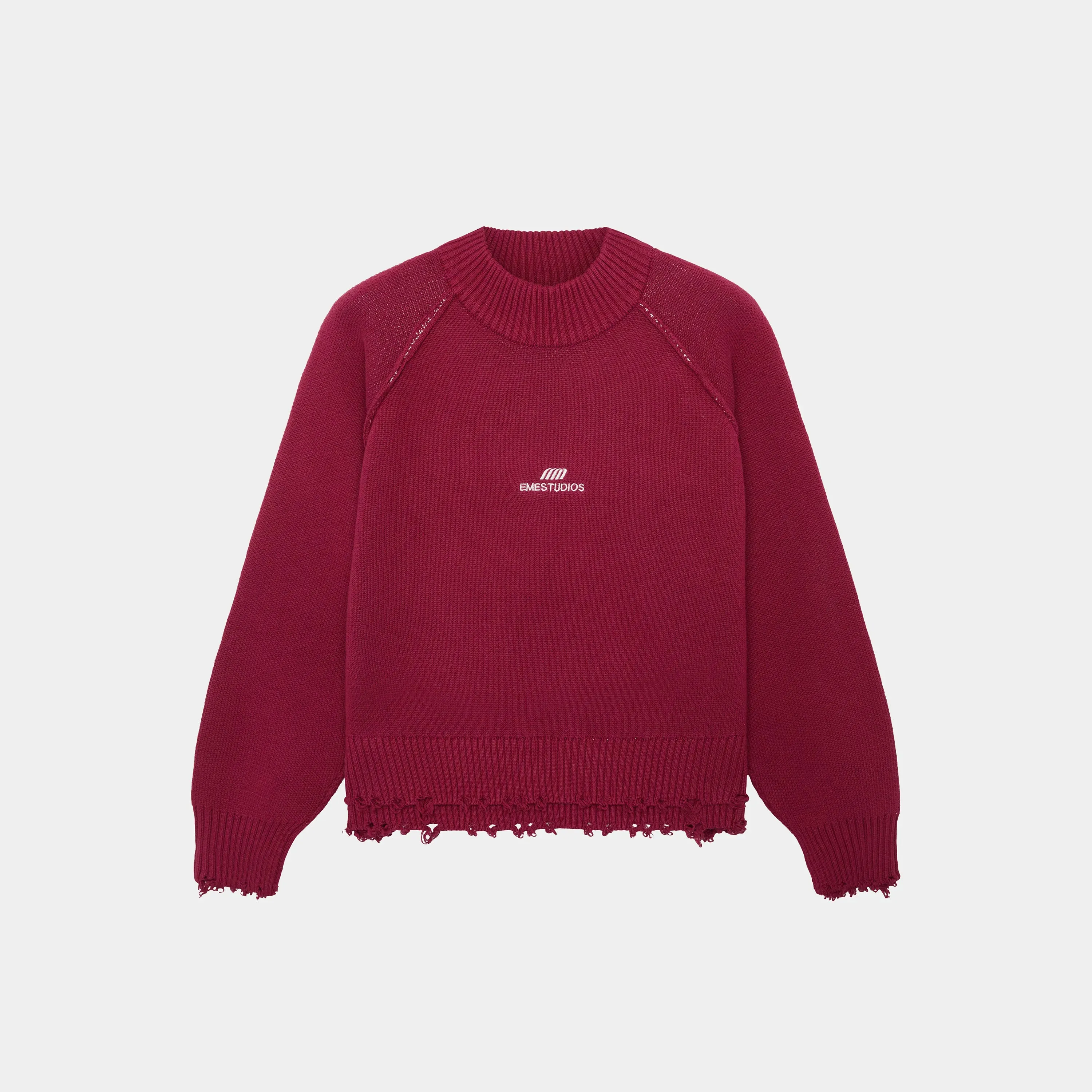 Fray Redwood Knit Sweater