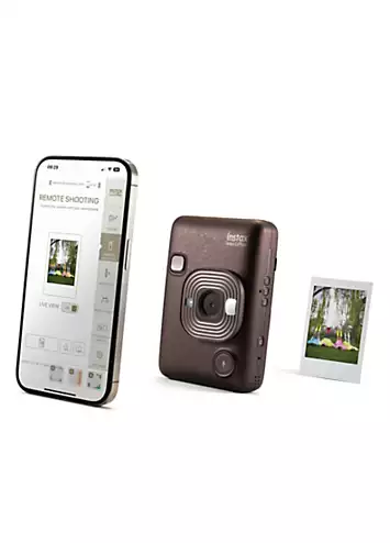 Fujifilm Instax Mini LiPlay Hybrid Instant Camera - Deep Bronze | Kaleidoscope