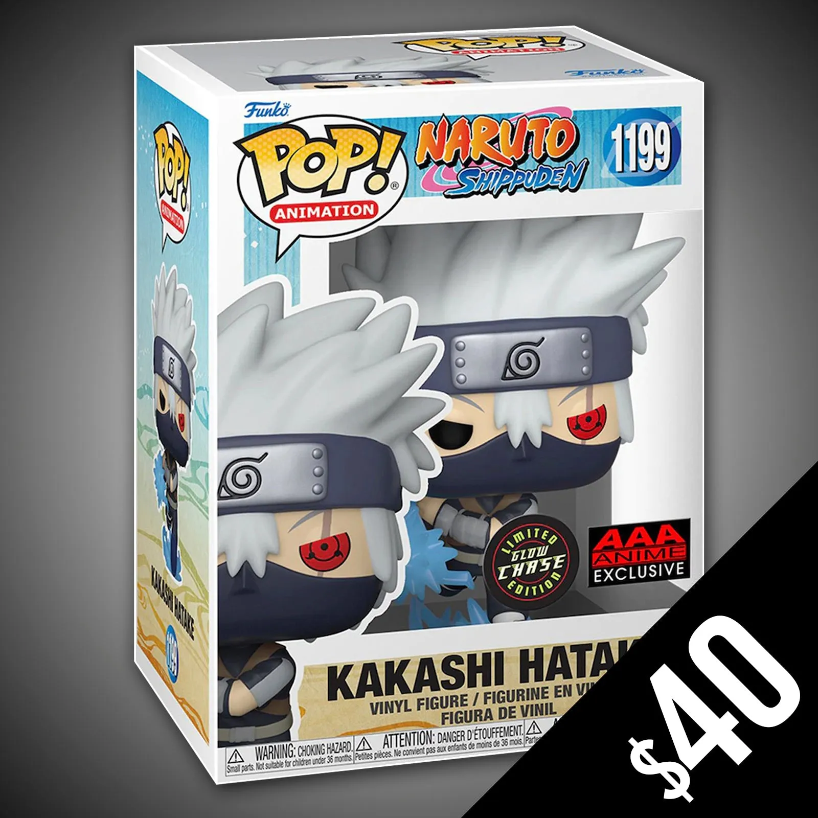 Funko Pop! Naruto: Young Kakashi with Chidori #1199 (CHASE)