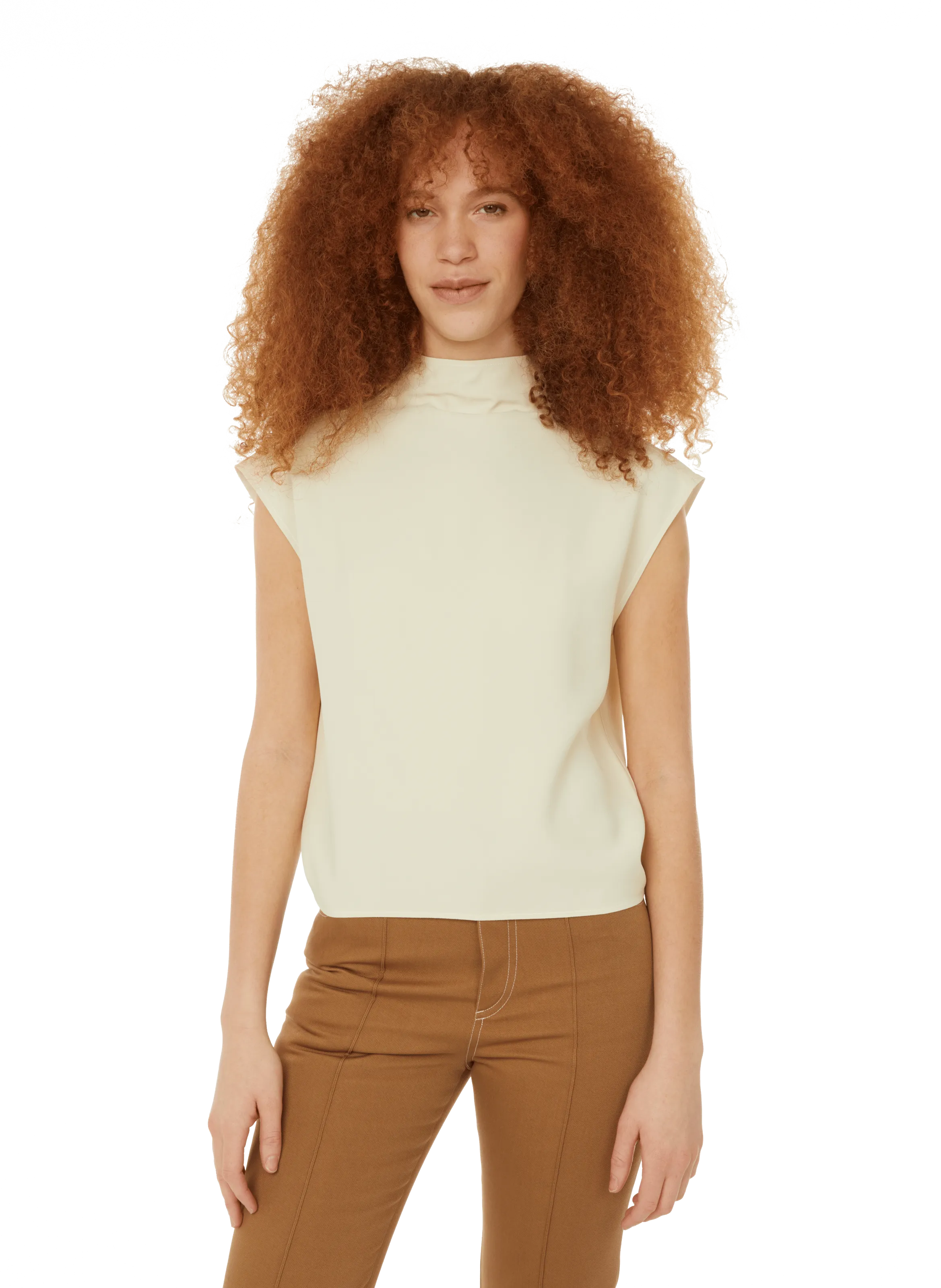 GAUCHERE  Vassilia sleeveless top - Beige