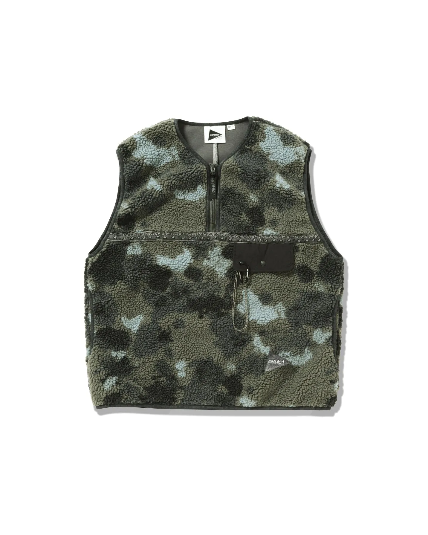 Gramicci x and wander JQ Tape Fleece Vest