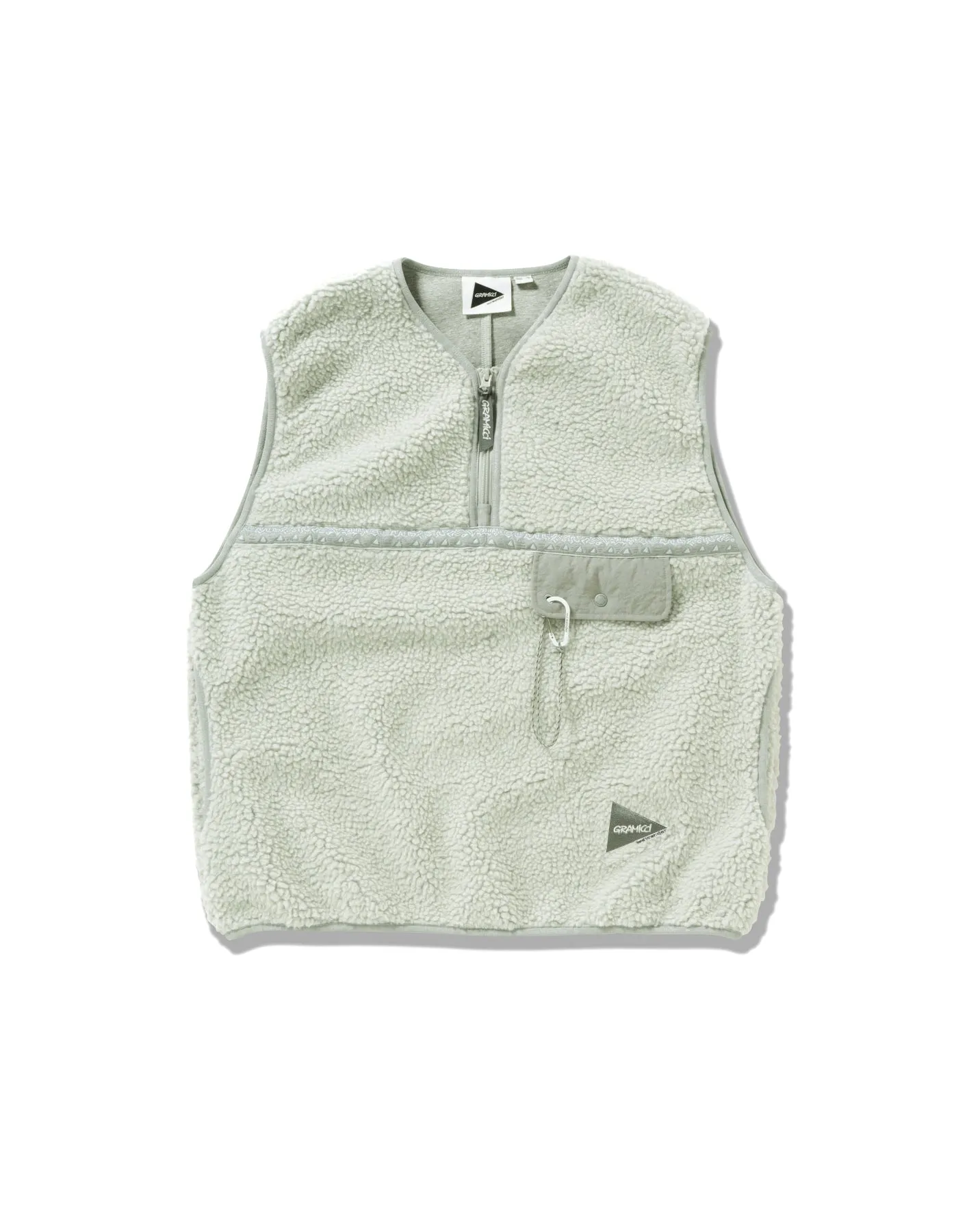 Gramicci x and wander JQ Tape Fleece Vest