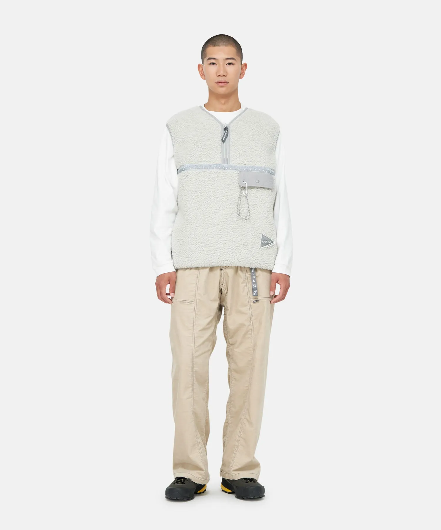 Gramicci x and wander JQ Tape Fleece Vest