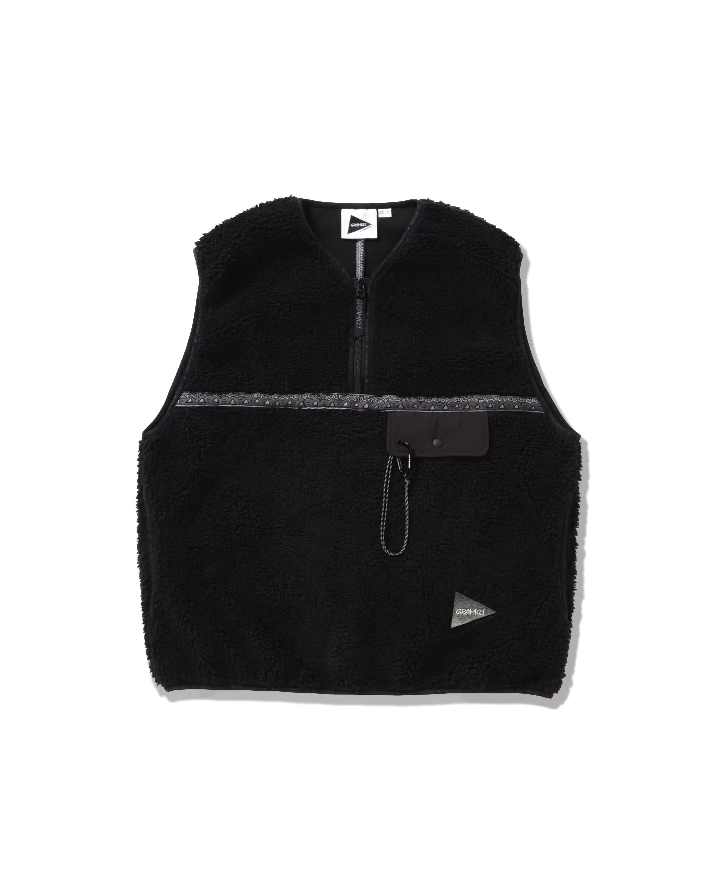 Gramicci x and wander JQ Tape Fleece Vest