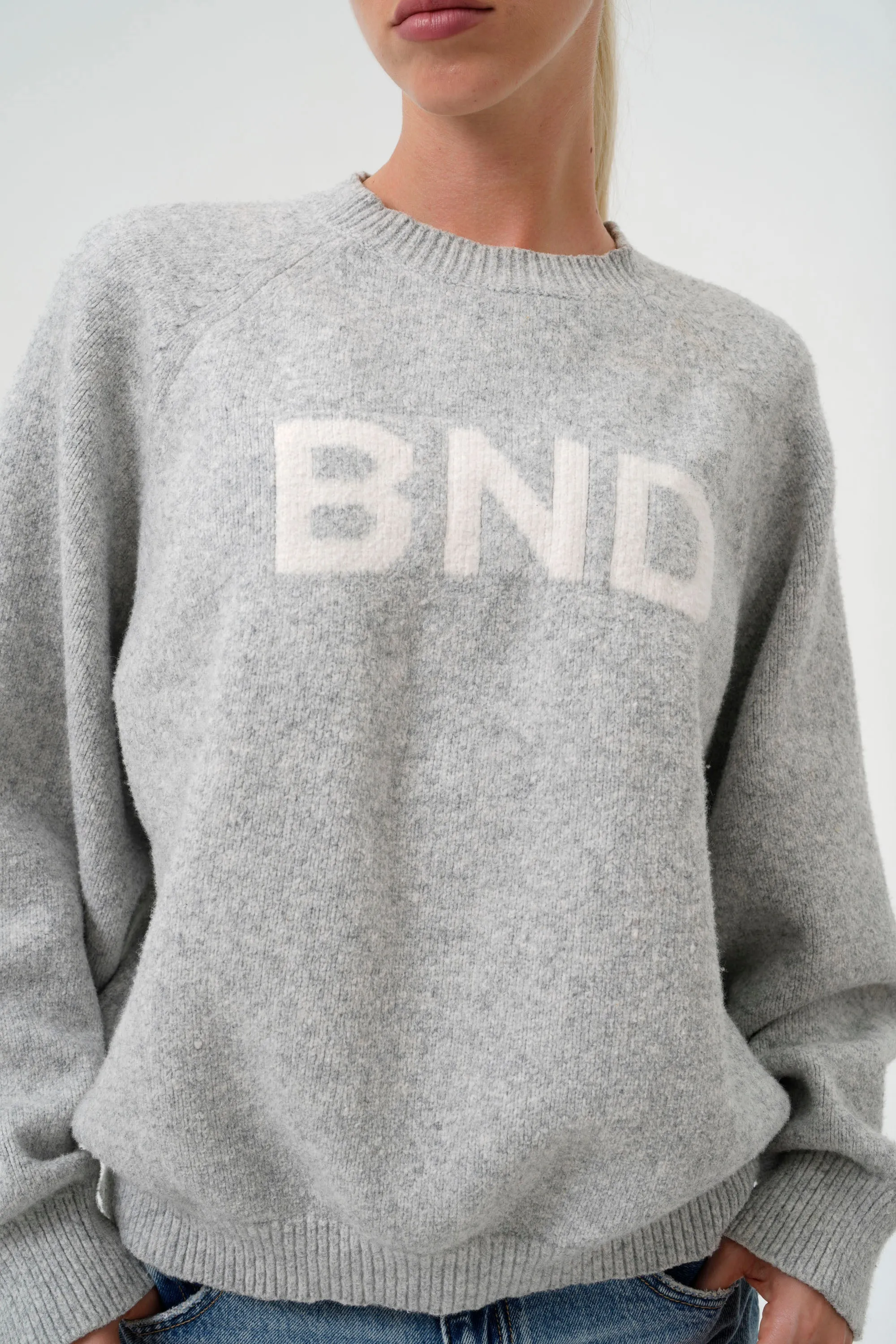 Grandad Sweater - Grey